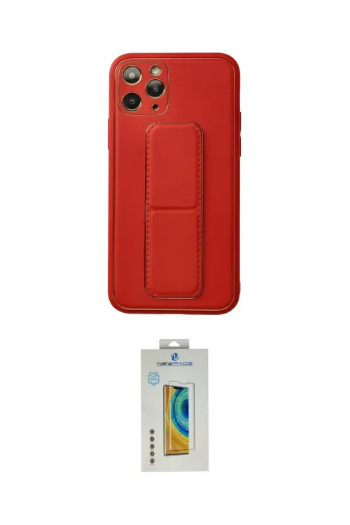 ieg™ iPhone 11 Pro Kılıf Akış Doku - Siyah Polymer Nano Ekran Koruyucu