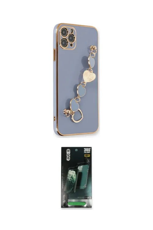 ieg™ iPhone 11 Pro Kılıf Nova Işık Prime - Şeffaf 360 Full Body Arka Koruyucu