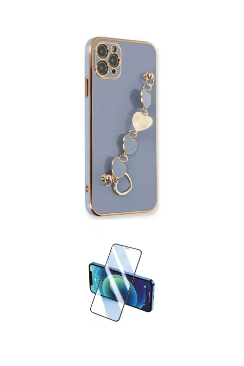 ieg™ iPhone 11 Pro Kılıf Nova Işık Prime - Siyah 3D Antistatik Cam Ekran Koruyucu