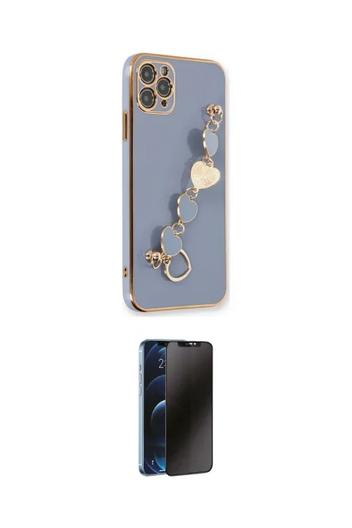 ieg™ iPhone 11 Pro Kılıf Nova Işık Prime - Siyah 3D Antistatik Hayalet Cam Ekran Koruyucu