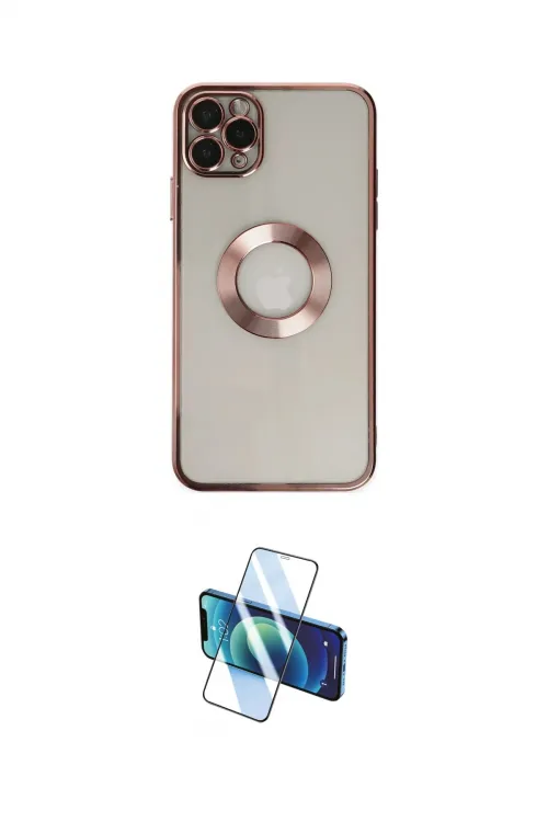 ieg™ iPhone 11 Pro Kılıf Pusula Form - Siyah 3D Antistatik Seramik Nano Ekran Koruyucu
