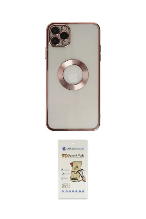 ieg™ iPhone 11 Pro Kılıf Pusula Form - Siyah Mat Seramik Nano Ekran Koruyucu