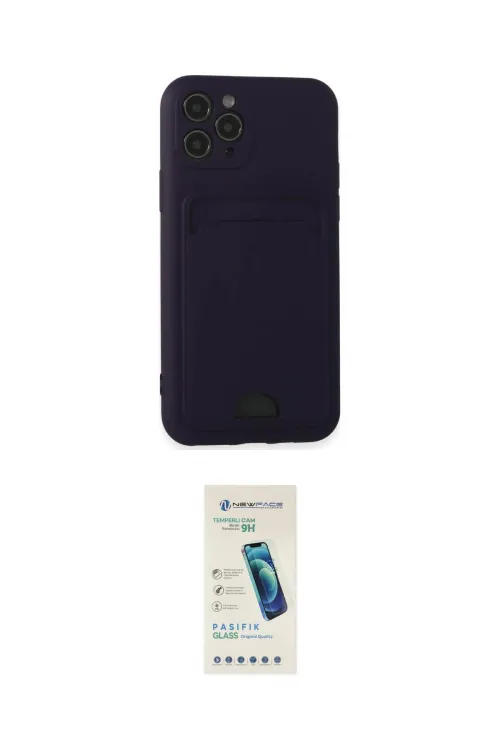 ieg™ iPhone 11 Pro Kılıf Vadi Çizgi Prime - Şeffaf Pasifik Cam Ekran Koruyucu