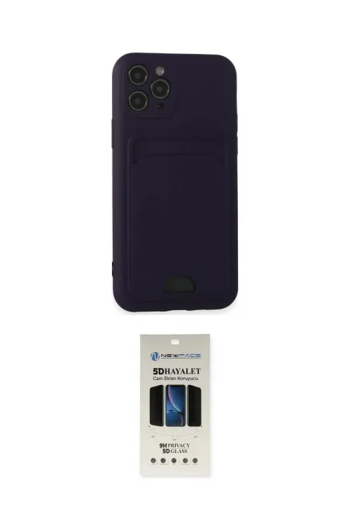 ieg™ iPhone 11 Pro Kılıf Vadi Çizgi Prime - Siyah 5D Hayalet Cam Ekran Koruyucu