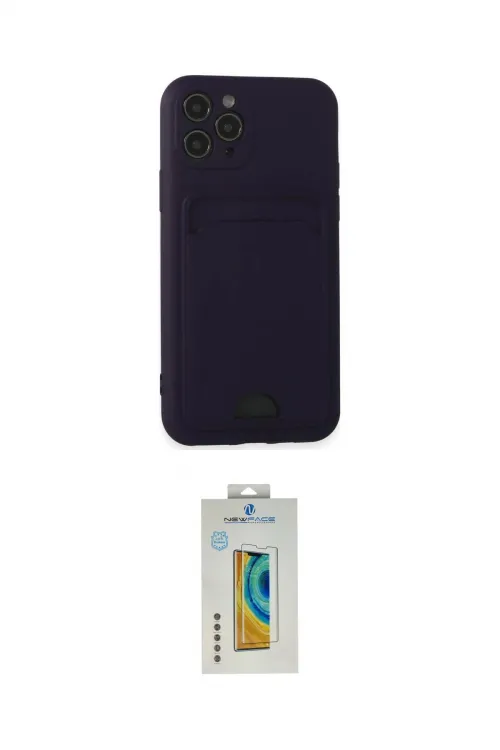 ieg™ iPhone 11 Pro Kılıf Vadi Çizgi Prime - Siyah Polymer Nano Ekran Koruyucu