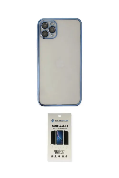 ieg™ iPhone 11 Pro Kılıf Vadi Minimal - Siyah 5D Hayalet Cam Ekran Koruyucu