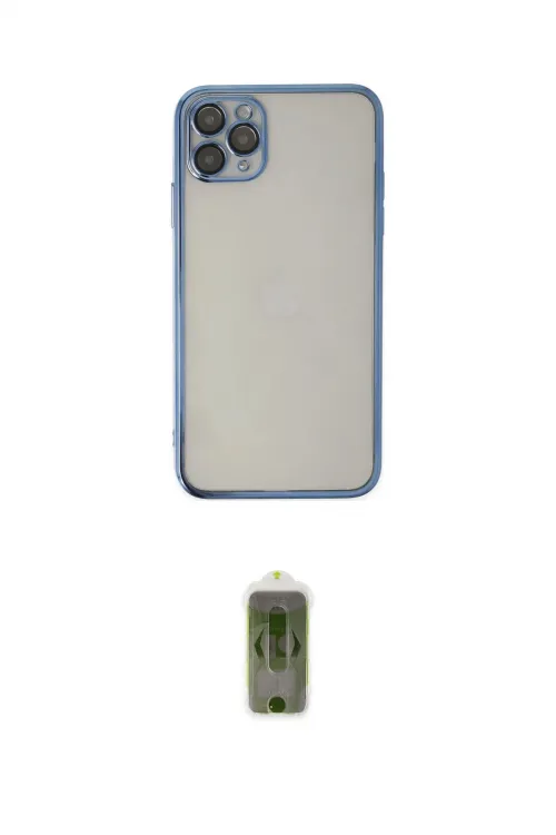 ieg™ iPhone 11 Pro Kılıf Vadi Minimal - Siyah Joko Magic 5D Hayalet Cam