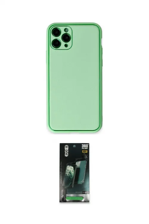 ieg™ iPhone 11 Pro Kılıf Yadigar Klasik - Şeffaf 360 Full Body Arka Koruyucu