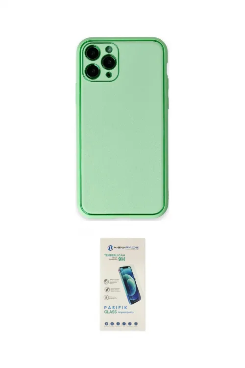 ieg™ iPhone 11 Pro Kılıf Yadigar Klasik - Şeffaf Pasifik Cam Ekran Koruyucu