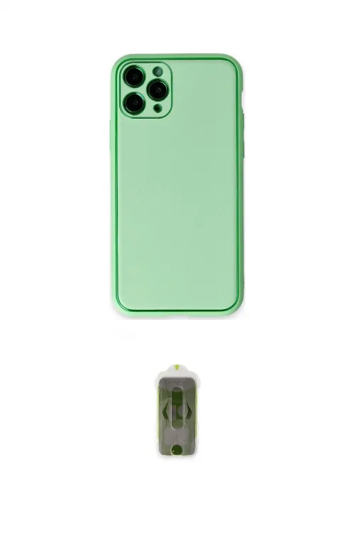 ieg™ iPhone 11 Pro Kılıf Yadigar Klasik - Siyah Joko Magic 5D Hayalet Cam