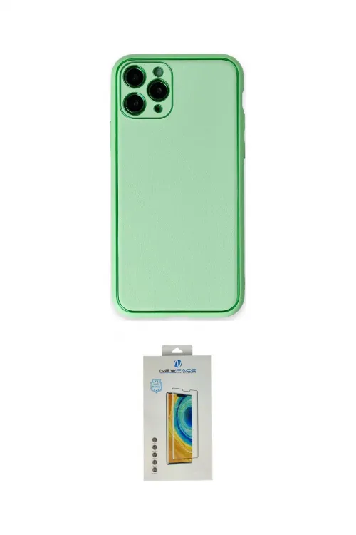 ieg™ iPhone 11 Pro Kılıf Yadigar Klasik - Siyah Polymer Nano Ekran Koruyucu