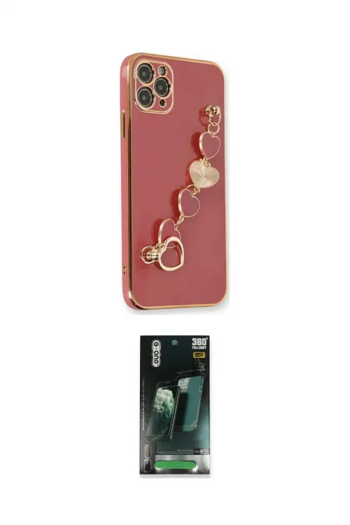 ieg™ iPhone 11 Pro Max Kılıf Nova Işık Prime - Şeffaf 360 Full Body Arka Koruyucu