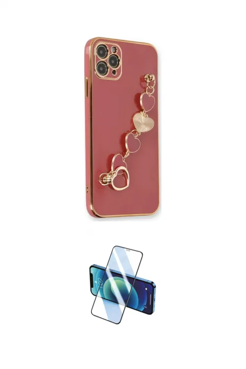 ieg™ iPhone 11 Pro Max Kılıf Nova Işık Prime - Siyah 3D Antistatik Cam Ekran Koruyucu