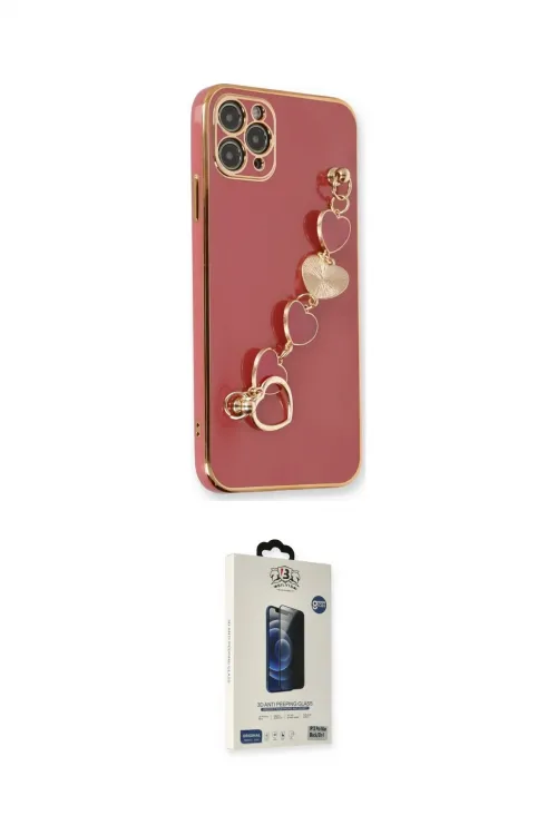 ieg™ iPhone 11 Pro Max Kılıf Nova Işık Prime - Siyah Bilvis Hayalet Cam Ekran Koruyucu