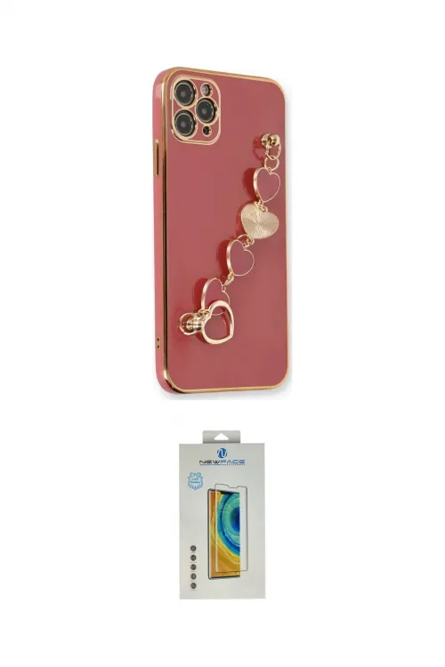 ieg™ iPhone 11 Pro Max Kılıf Nova Işık Prime - Siyah Polymer Nano Ekran Koruyucu