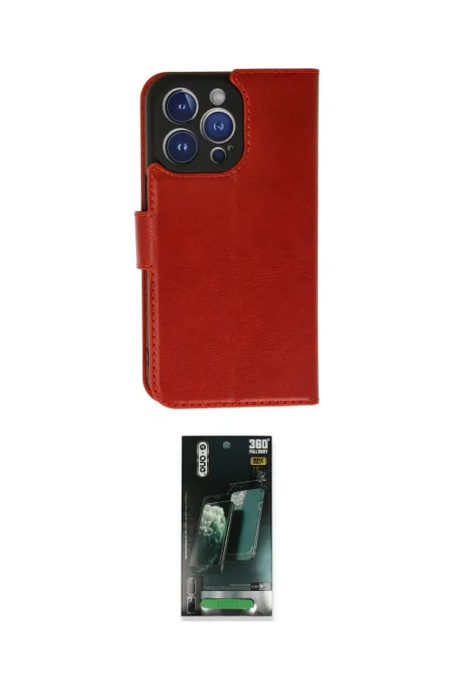 ieg™ iPhone 11 Pro Max Kılıf Siluet Işık Serisi - Şeffaf 360 Full Body Arka Koruyucu