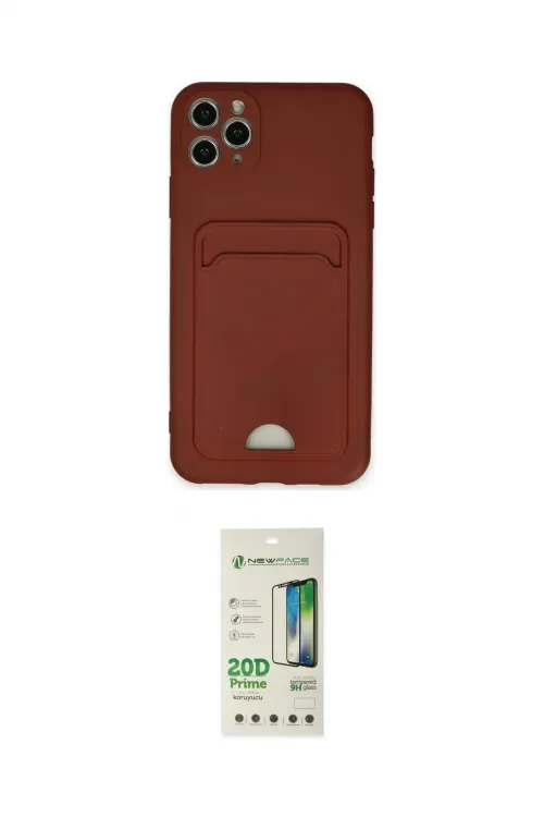 ieg™ iPhone 11 Pro Max Kılıf Vadi Çizgi Prime - Siyah 20D Premium Cam Ekran Koruyucu