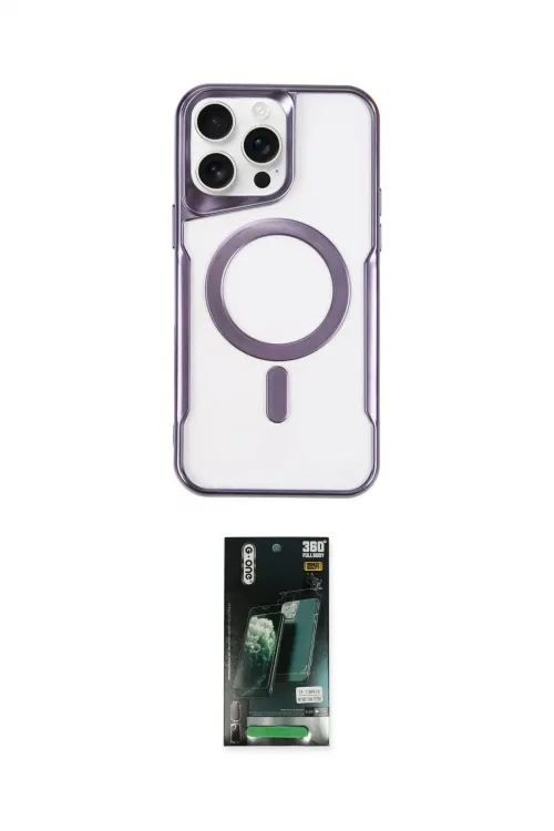 ieg™ iPhone 11 Pro Max Kılıf Yadigar Klasik Özel Seri - Siyah 360 Mat Full Body Arka Koruyucu