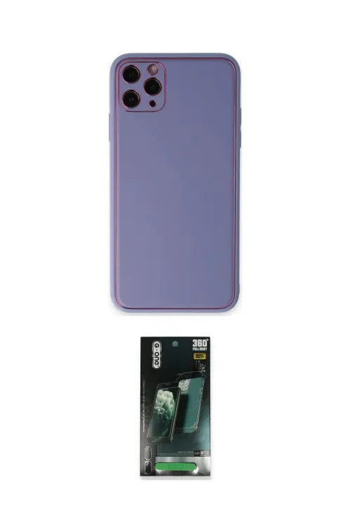 ieg™ iPhone 11 Pro Max Kılıf Yadigar Klasik - Şeffaf 360 Full Body Arka Koruyucu