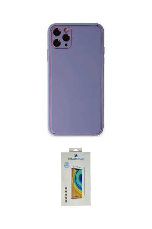 ieg™ iPhone 11 Pro Max Kılıf Yadigar Klasik - Siyah Polymer Nano Ekran Koruyucu