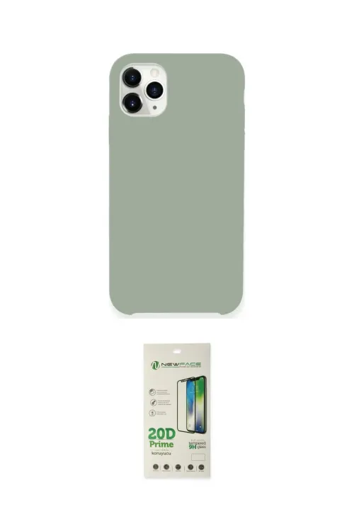 ieg™ iPhone 11 Pro Max Kılıf Zirve Modern Özel Seri - Siyah 20D Premium Cam Ekran Koruyucu