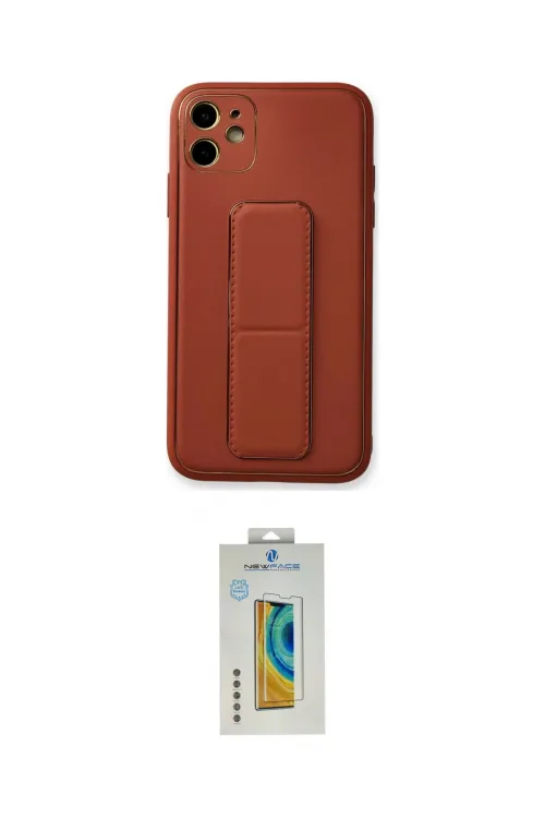 ieg™ iPhone 12 Kılıf Akış Doku - Siyah Polymer Nano Ekran Koruyucu