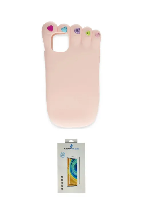 ieg™ iPhone 12 Kılıf Akış Yansıma - Siyah Polymer Nano Ekran Koruyucu