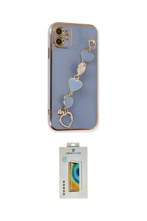 ieg™ iPhone 12 Kılıf Nova Işık Prime - Siyah Polymer Nano Ekran Koruyucu