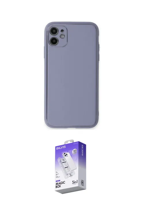 ieg™ iPhone 12 Kılıf Yadigar Klasik - Siyah Bilvis 5in1 3D Magic Cam Ekran Koruyucu