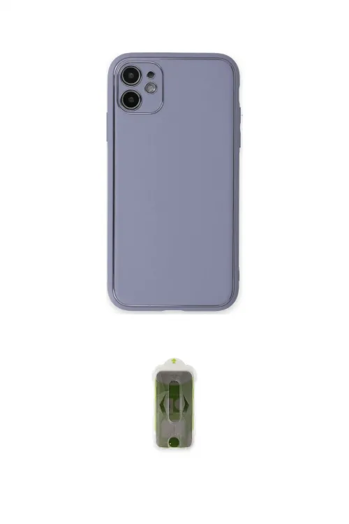ieg™ iPhone 12 Kılıf Yadigar Klasik - Siyah Joko Magic 5D Hayalet Cam