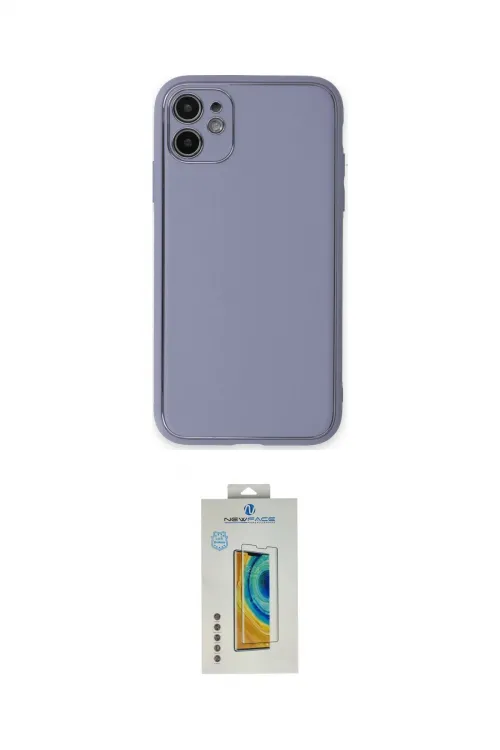 ieg™ iPhone 12 Kılıf Yadigar Klasik - Siyah Polymer Nano Ekran Koruyucu
