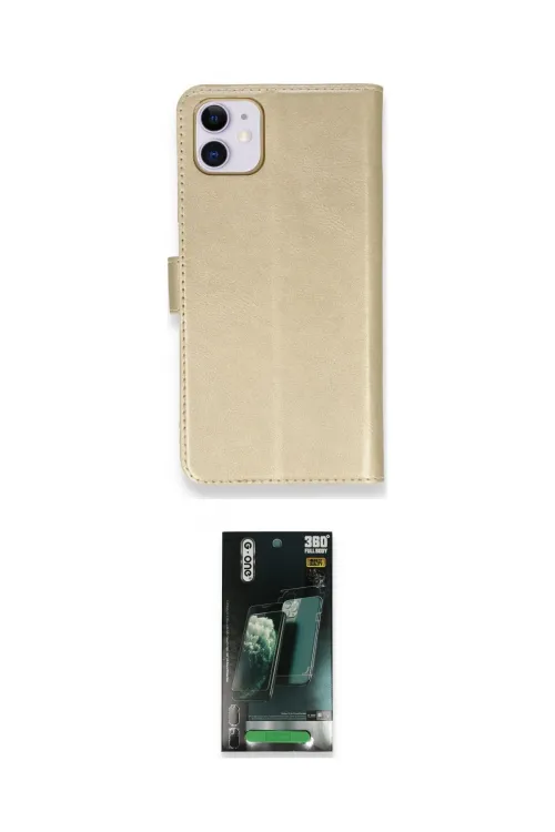ieg™ iPhone 12 Mini Kılıf Siluet Işık Serisi - Şeffaf 360 Full Body Arka Koruyucu