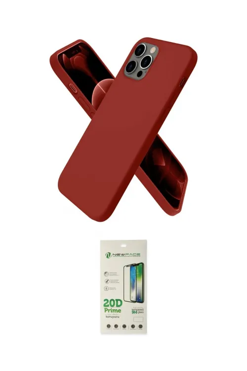 ieg™ iPhone 12 Pro Max Kılıf Kozmos Yansıma Özel Seri - Siyah 20D Premium Cam Ekran Koruyucu