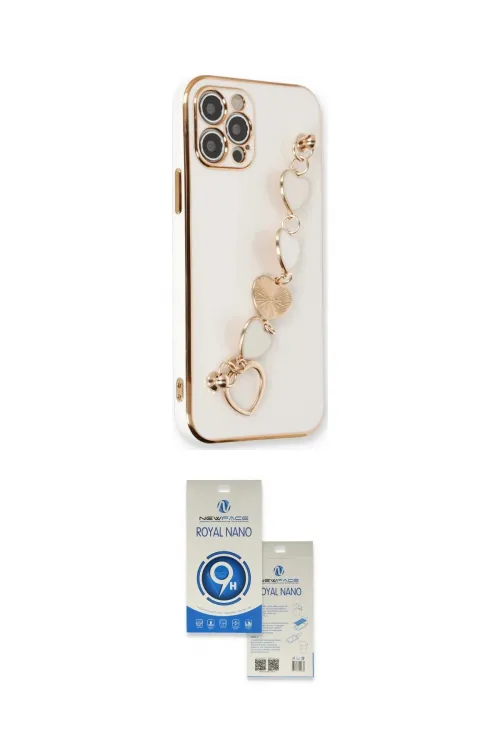 ieg™ iPhone 12 Pro Max Kılıf Nova Işık Prime - Şeffaf Royal Nano Ekran Koruyucu