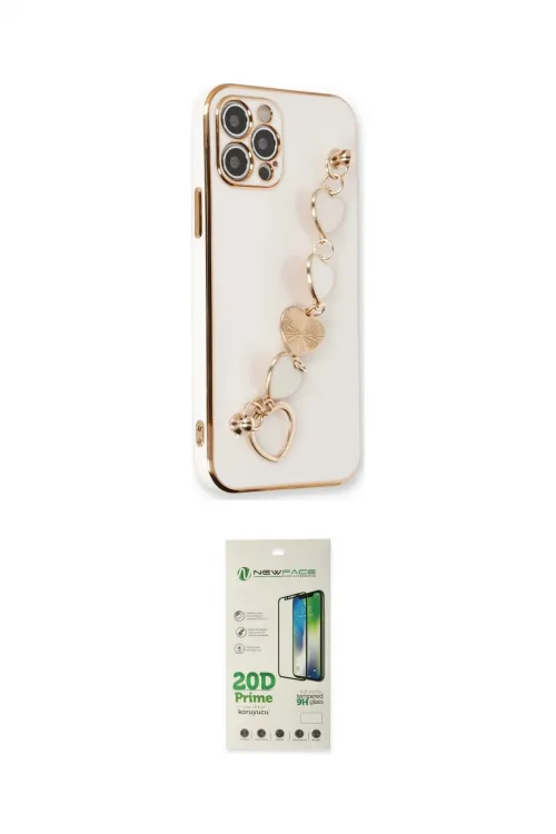 ieg™ iPhone 12 Pro Max Kılıf Nova Işık Prime - Siyah 20D Premium Cam Ekran Koruyucu