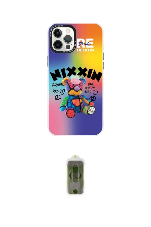ieg™ iPhone 12 Pro Max Kılıf Siluet Çizgi Koleksiyonu - Siyah Joko Magic 5D Hayalet Cam