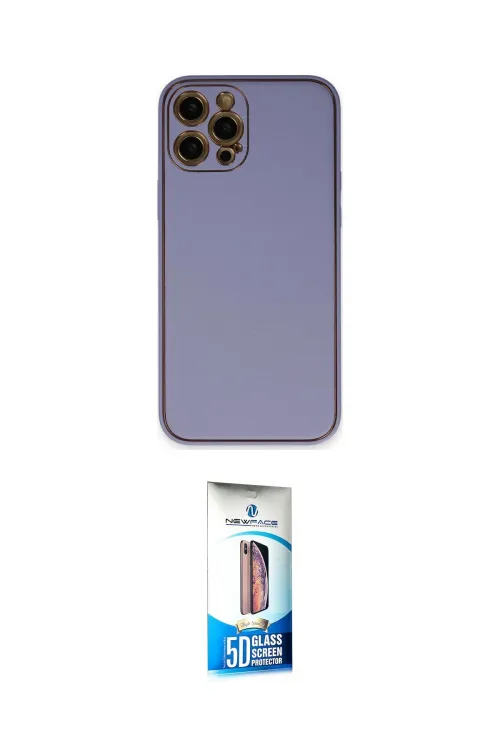ieg™ iPhone 12 Pro Max Kılıf Yadigar Klasik - Siyah 5D Eko Cam Ekran Koruyucu