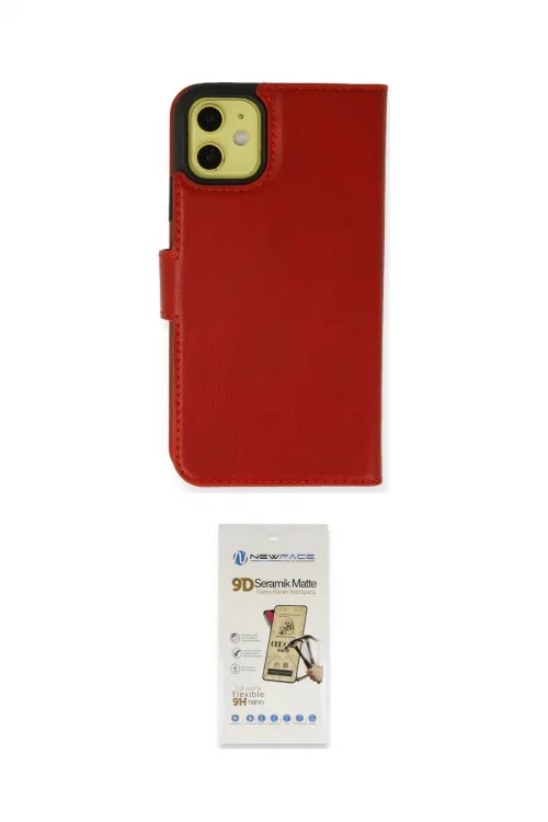 ieg™ iPhone 13 Mini Kılıf Siluet Işık Serisi - Siyah Mat Seramik Nano Ekran Koruyucu