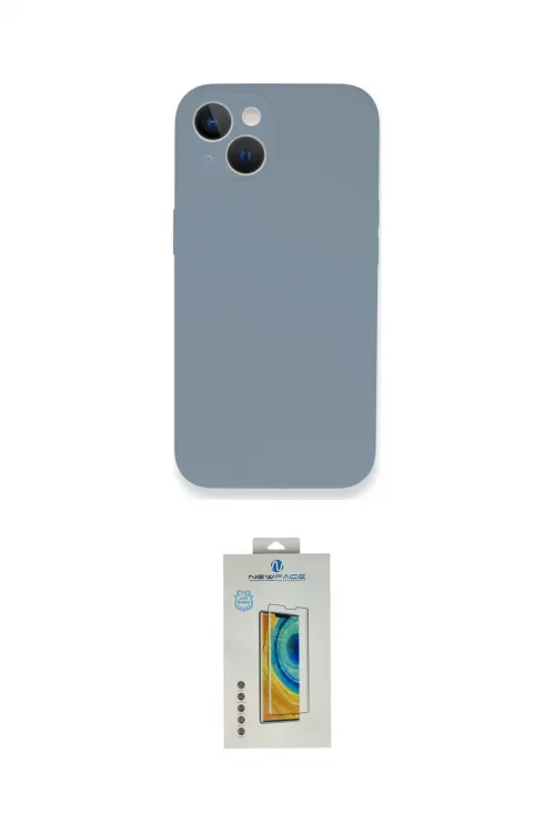 ieg™ iPhone 13 Mini Kılıf Zirve Modern Özel Seri - Siyah Polymer Nano Ekran Koruyucu