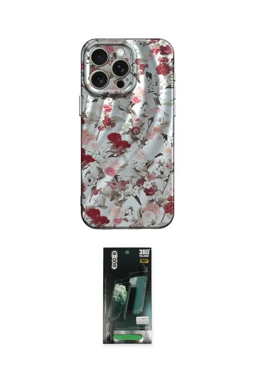 ieg™ iPhone 13 Pro Kılıf Nova Doku Prime - Şeffaf 360 Full Body Arka Koruyucu