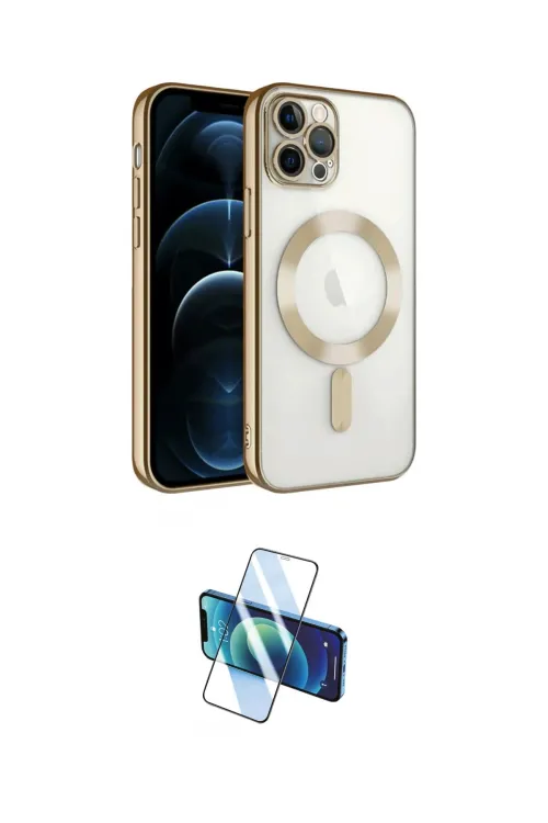 ieg™ iPhone 13 Pro Kılıf Nova Işık Özel Seri - Siyah 3D Antistatik Seramik Nano Ekran Koruyucu