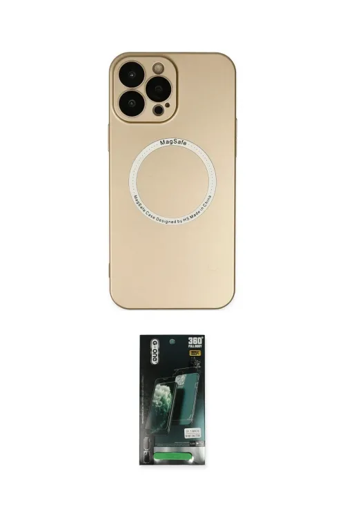 ieg™ iPhone 13 Pro Kılıf Zirve Klasik Prime - Şeffaf 360 Full Body Arka Koruyucu