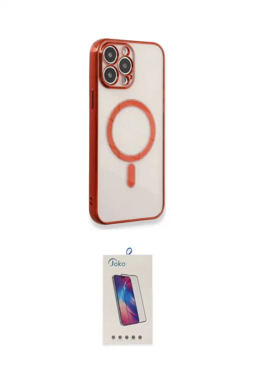 ieg™ iPhone 13 Pro Max Kılıf Doruk Minimal - Siyah Joko 5D Cam