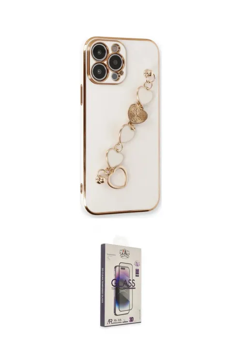 ieg™ iPhone 13 Pro Max Kılıf Nova Işık Prime - Siyah Bilvis 3D Cam Ekran Koruyucu