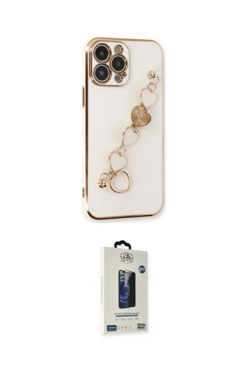 ieg™ iPhone 13 Pro Max Kılıf Nova Işık Prime - Siyah Bilvis Hayalet Cam Ekran Koruyucu