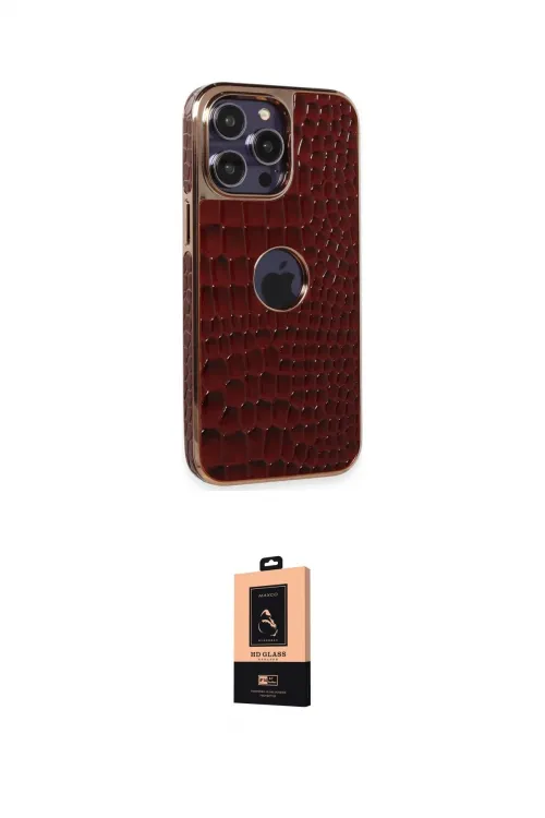 ieg™ iPhone 13 Pro Max Kılıf Ufuk Form Prime - Şeffaf Maxco Cam Ekran Koruyucu