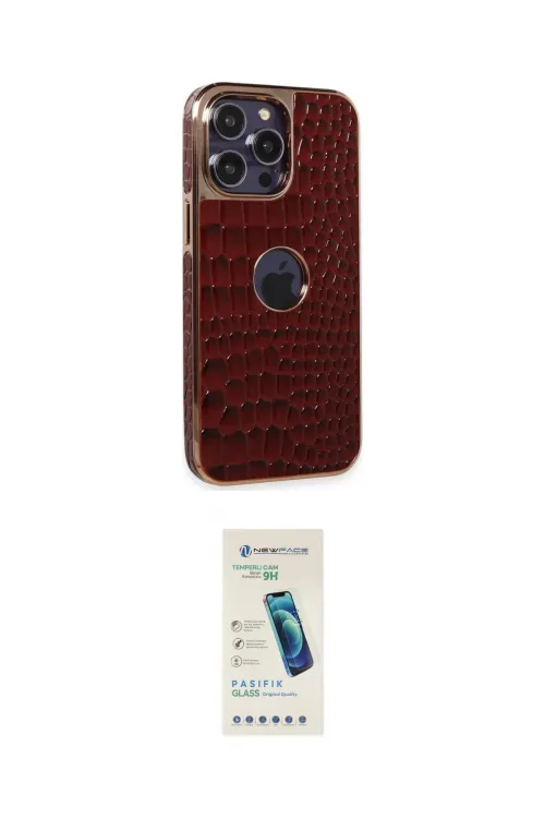 ieg™ iPhone 13 Pro Max Kılıf Ufuk Form Prime - Şeffaf Pasifik Cam Ekran Koruyucu