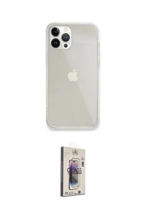 ieg™ iPhone 13 Pro Max Kılıf Vadi Asil Prime - Siyah Bilvis 3D Cam Ekran Koruyucu