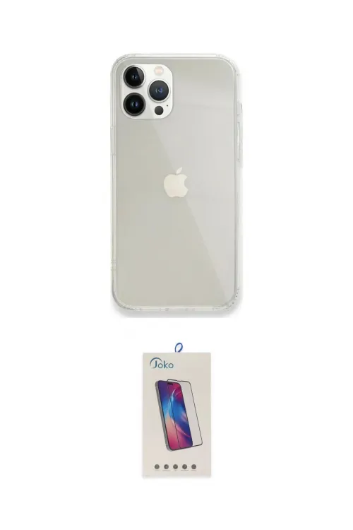 ieg™ iPhone 13 Pro Max Kılıf Vadi Asil Prime - Siyah Joko 5D Cam