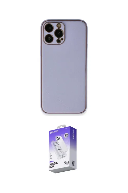 ieg™ iPhone 13 Pro Max Kılıf Yadigar Klasik - Siyah Bilvis 5in1 3D Magic Cam Ekran Koruyucu